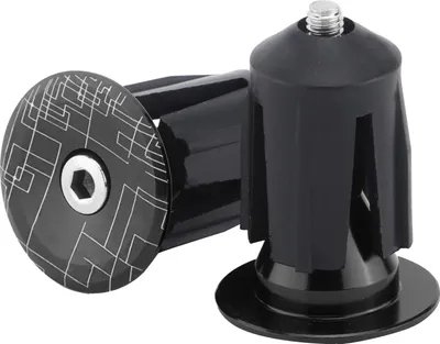 Obrázek produktu pro 2pcs Bicycle Bar End Plugs Bike Handlebar Covers pro silniční horské kolo černá