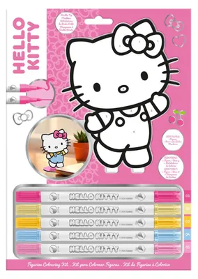 Obrázek produktu pro Sada k vybarvování s Hello Kitty a jejími přáteli