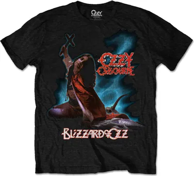 Obrázek produktu pro Ozzy Osbourne Blizzard Of Ozz Black 2XL Tričko