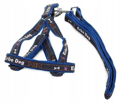 Immagine prodotto di Verk 19017 Pettorina in nylon con guinzaglio per cani 122 x 2 cm Color