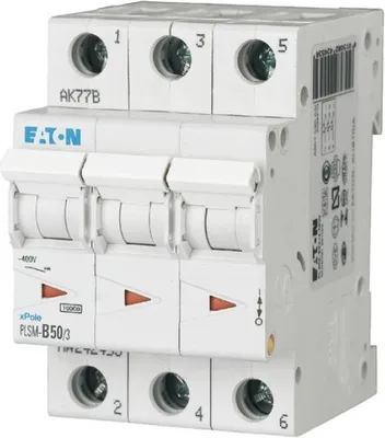 Obrázok produktu pre Napájací vypínač Eaton (PLSM-B50/3-MW)