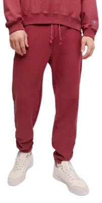 Obrázok produktu pre Pánske tepláky Champion s elastickými manžetami, farba: vínová, veľkosť: XS