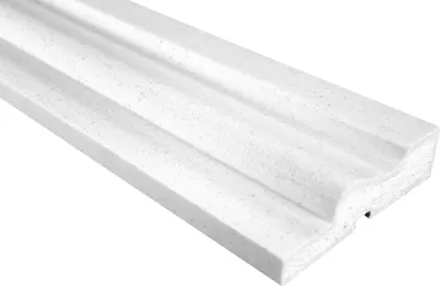 Produktbild von 2 Meter | Fassade | Profile mit Ausprägung | EPS | Polyurethan| stoßfest | 40x140mm | MC120