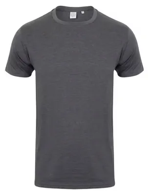 Image de SF Men - T-shirt « Feel Good » pour hommes LT4510 (XL) (charbon de bruyère)