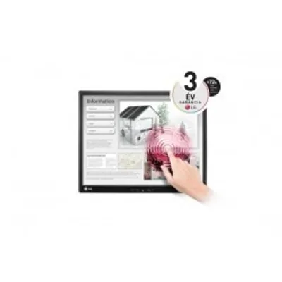 Produktbild von LG 17MB15TP-B, 43,2 cm (17"), 1280 x 1024 Pixel, HD, LED, 5 ms, Schwarz