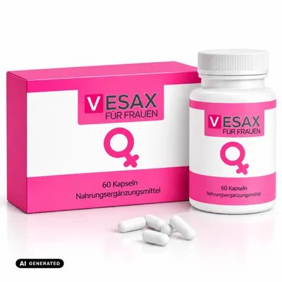 Produktbild von Vesax für Frauen | Für Frauen | mit Zink und l Arginin, KI-generiertes Bild