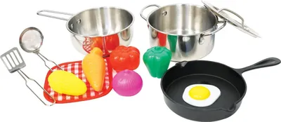 Immagine prodotto di Set di pentole in acciaio inox SpielMaus, 13 pezzi 47043069