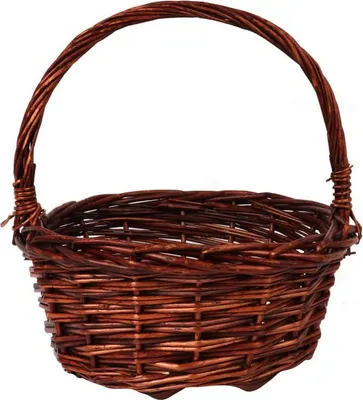 Zdjęcie produktu dla Koszyk wielkanocny naturalny do święconki fi23cm WYS 24CM
