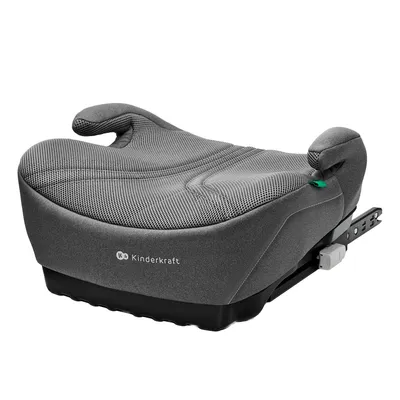 Obrázek produktu pro Kinderkraft I-BOOST 2 PRO i-Size dětská autosedačka 125-150 cm, autosedačka s ISOFIXem, prodyšná, lehká a bezpečná, šedá