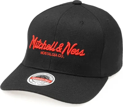 Produktbild von Mitchell & Ness Classic Red Pinscript Snapback Cap black/red