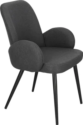 Zdjęcie produktu dla NOWOCZESNE KRZESŁO Labby szare ciemne ergonomiczne