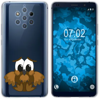 Produktbild von PhoneNatic Case kompatibel mit  Nokia 9 PureView Silikon-Hülle Cutiemals M9