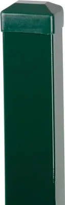 Obrázek produktu pro Post Strend Pro EUROSTANDARD, 1700/60x40/1,25 mm, zelená, čtvercová, víčko, Zn+PVC, RAL6005