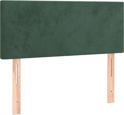 Obrázok produktu pre Čelo postele tmavozelené 100x5x78/88 cm zamat