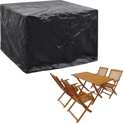 Produktbild von vidaXL Gartenmöbel-Abdeckungen 2 Stk. 8 Ösen 122x112x98 cm