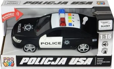 Image de Véhicule de police américain avec bipieds n/bat 90937