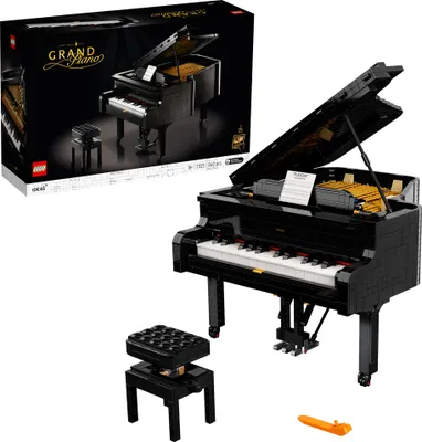 Obrázek produktu pro LEGO Ideas Grand Piano Model Set for Adults, Sada na stavění, 18 rok/roky, 3662 kusů, 5,77 kg
