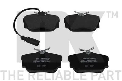 Produktbild von NK Bremsbeläge Bremsklötze 224759