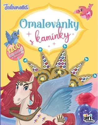 Obrázek produktu pro Omalovánky s kamínky Jednorožci