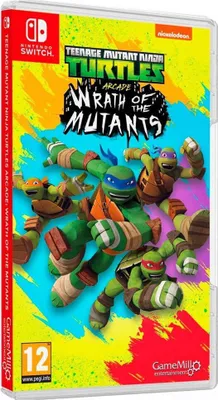 Produktbild von GameMill Entertainment Teenage Mutant Ninja Turtles: Wrath of the Mutants, Nintendo Switch, Multiplayer-Modus, E10+ (Jeder über 10 Jahre)