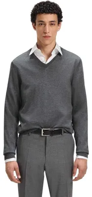 Produktbild von Boss - Pullover für Herren, Jerseyware, Formell, Regulär GT18238 (L) (Mittelgrau)