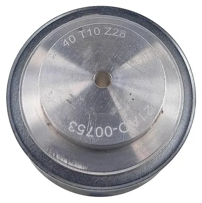 Productafbeelding van Tandriemschijf, diameter: 10 mm, 28 tanden, riembreedte: 25 mm, materiaal: aluminium, type: T10, merk: Ozdowski