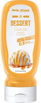 Produktbild von Body Attack Dessert Sauce Mango- 320 ml