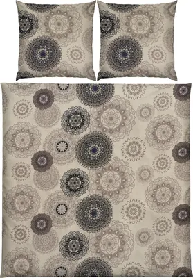 Produktbild von Erwin Müller Bettwäsche beige 1x 200x200 cm + 2x 80x80 cm