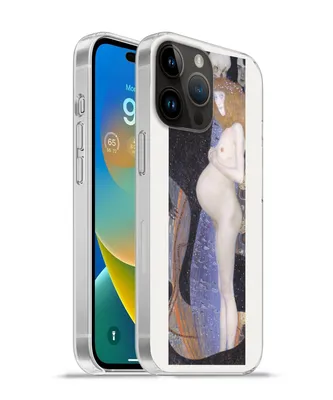 Produktbild von MuchoWow® Handyhülle Schutzhülle Hülle für Apple iPhone 14 Pro - Softcase Hoffnung I - Gustav Klimt Silikon Softcase Handy Hülle - Umschlag