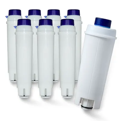 Produktbild von 8x DeLonghi DLS C002 SER3017 5513292811 kompatibel, Delfin-Filter