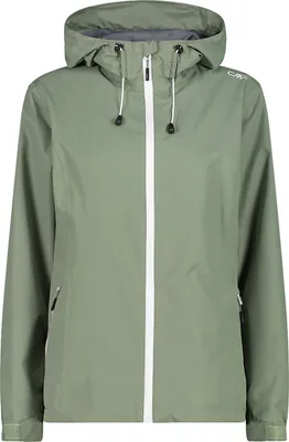 Produktbild von Woman Rain Jacket Fix Hood 39X6636 - E452 salvia 46