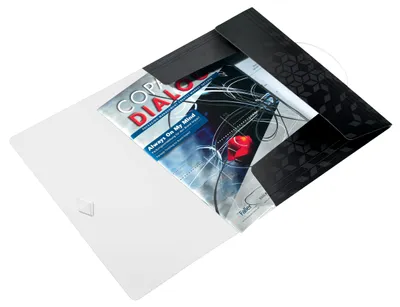 Produktbild von Leitz 45990095 Sammelmappe Polypropylen (PP) Schwarz A4