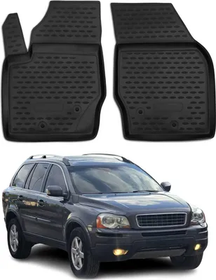 Produktbild von 2002-2014 Volvo XC90 Fußmatten TPE Schwarz 2 tlg