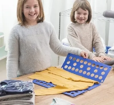 Produktbild von InnovaGoods Faltbrett für Kinderwäsche