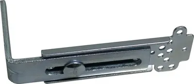 Produktbild von SOLUNA Wandträger aus Metall 8-11 cm alufarben verzinkt