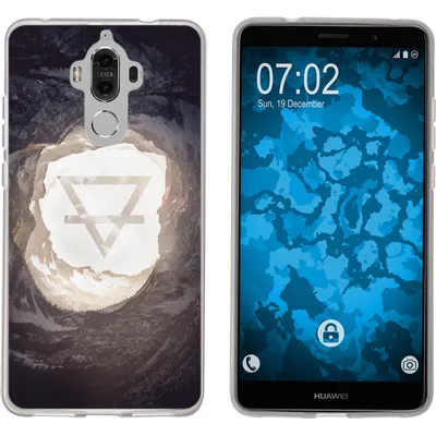 Produktbild von PhoneNatic Case kompatibel mit Huawei Mate 9 Silikon-Hülle Element Erde M2
