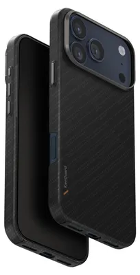 Obrázek produktu pro UNIQ Keva Edge MagClick charging ochranný kryt na iPhone 17 Pro Max, Carbon black