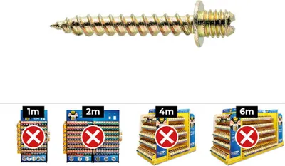 Image de Pattes à Vis M8x30 Celo Fixation Robuste M8x30 Din - Celo