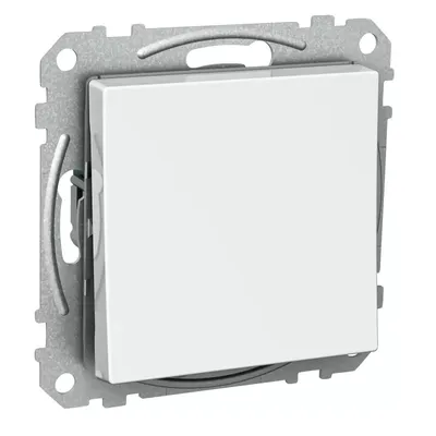 Produktbild von Elso Taster 16A Steckklemme mit Wippe Exxact weiss WDE002104