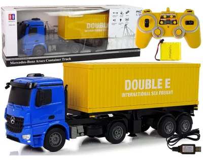 Image de Camion télécommandé 1:20 bleu - Leantoys
