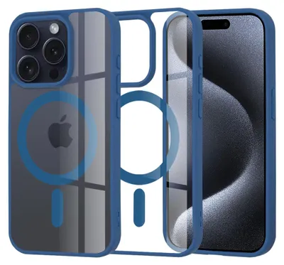 Obrázok produktu pre Puzdro Techsuit MagSafe PRO pre iPhone 15 Pro – modré