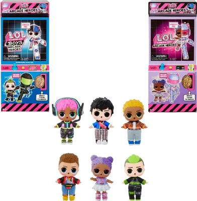 Produktbild von L.O.L. Surprise! Boys Arcade Heroes, Babypuppe, Männlich, 4 Jahr(e), Junge/Mädchen, Mehrfarbig
