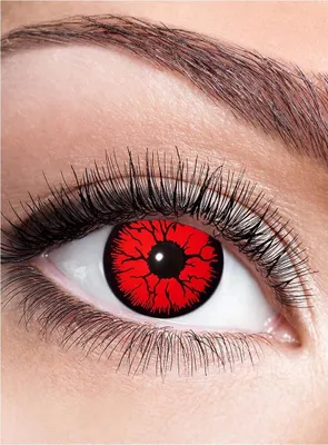 Produktbild von Teufel Halloween Kontaktlinsen mit Dioptrien Dioptrien: -3,5