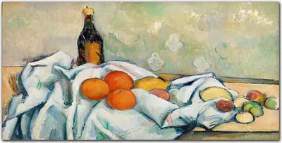 Produktbild von Coloray Bild aus Leinwand 120x60 Leinwand Dekoration - Flasche und Obst