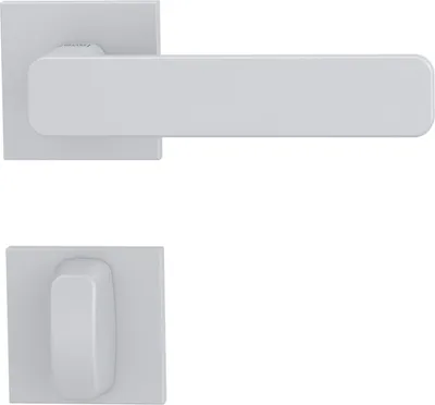 Produktbild von Griffwerk VAYA 265 MINIMAL MODERN fast2fix Fast2Fix Rosetten eckig WC Seidenweiß