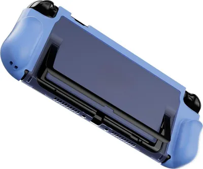 Immagine prodotto di Custodia protettiva per Nintendo Switch 2 in TPU e PC con design ibrido antiurto, blu
