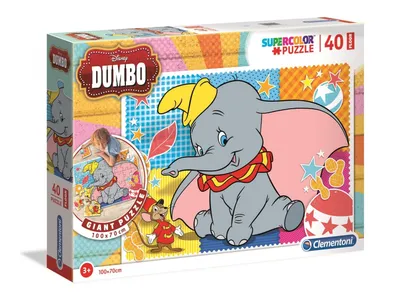 Produktbild von Clementoni Puzzle Boden 40el Dumbo 25461 P6