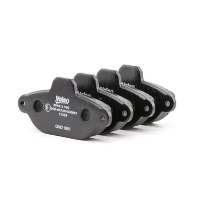 Produktbild von VALEO 301012 Bremsbeläge Satz Vorne für FIAT PANDA (169) PUNTO (188) Seicento / 600 Schrägheck (187) CINQUECENTO (170) für LANCIA Y (840A)
