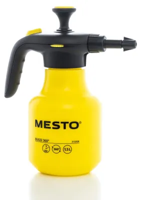 Produktbild von MESTO 3132GR, Handgartenspritzer, 1,5 l, Schwarz, Gelb, Kunststoff, 420 g