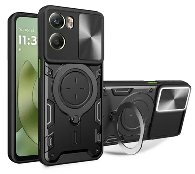 Obrázek produktu pro Techsuit – CamGuard Pro kryt s ochranou fotoaparátu pro Motorola Moto G06 – černý